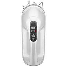 KitchenAid 9-Speed Hand Mixer with Accessories - White