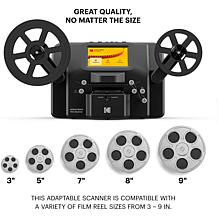 Kodak REELS 8mm & Super 8 Film Scanner & Converter with 5” Screen