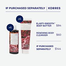 Korres 12-piece Holiday Cleanser & Body Butter Collection Auto-Ship®