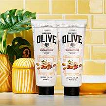 Korres 2-pack Olive & Almond Cocoon Jumbo Size Body Cream Auto-Ship®