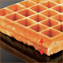 KRUPS GQ502D51 4-Slice Belgian Waffle Maker
