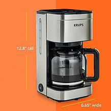 KRUPS KM203D50 Simply Brew 10-Cup Coffee Maker