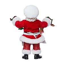 Kurt Adler 12" Fabriché Christmas Chef Santa