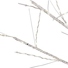 Kurt Adler 4"H White Branch Twig Tree w/Warm White Twinkle Fairy LEDs