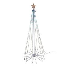 Kurt Adler 6' Pre-Lit RGB LED Collapsible Decorated Tree