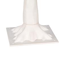 Kurt Adler 6' Winter White Twig Tree and 1300 Cool White LED Lights