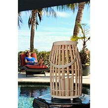 Lark and Meadow 18" Bamboo Lantern with Candle
