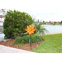 Lark & Meadow 35.4" Metal Garden Spinner