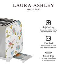 Laura Ashley 2-Slice Toaster with Elveden Print