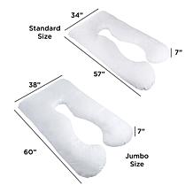 Lavish Home Collection 7-in-1 Jumbo Full Body Pillow