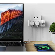 LAX Gadgets 2-pack Surge Protectors with AC and USB Ports