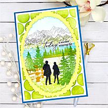 LDRS Creative Hand-Torn Edge-Look Oval and Circle Die Sets