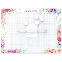LDRS Creative White Magnetic Glass Craft Mat Kit