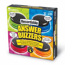 Learning Resources Recordable Answer Buzzers - Set of 4