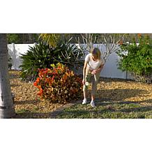 LED Garden Stake with Rain Gauge and Thermometer