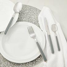 Leo Balance 24pc Stainless Steel Flatware Set