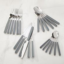 Leo Balance 24pc Stainless Steel Flatware Set