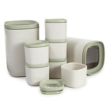 Leo Balance 8pc Stackable Food Container Set