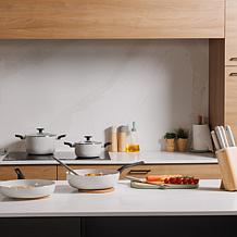 Leo Glints Aluminum Frying Pan with CeraGreen Coating