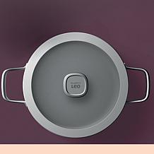 Leo Graphite 8" Stockpot 3.3qt with Glass Lid