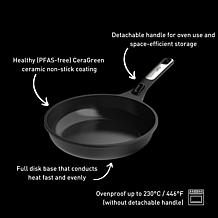 Leo Phantom 2pc Nonstick Ceramic Fry Pan Set