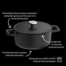 Leo Phantom Nonstick Ceramic 10" Stockpot 4.5qt.