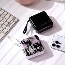 Letscom 10,000 mAh Power Bank with 4-in-1 Charging Tassel - Set of 2