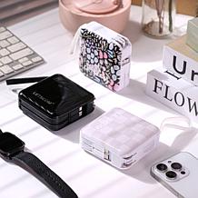 Letscom 10,000 mAh Power Bank with 4-in-1 Charging Tassel - Set of 2
