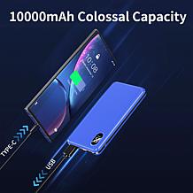Letscom 10KmAh Power Bank 2-pack with Extra Cables & LCD Display