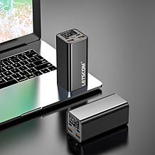 Letscom 20KmAh 65W Fast Charge Portable Power Bank with LED Screen