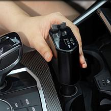 Letscom 4-in-1 Multi-Device Car Charger 2-pack