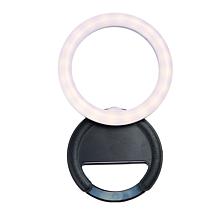 Letscom Portable Rechargeable Ring Light w/Clip 2-pack