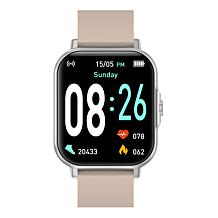 LetsFit E41 Silver Bluetooth Smart Watch with Extra Band