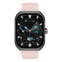 Letsfit E46 Black Bezel Smartwatch with Extra Band
