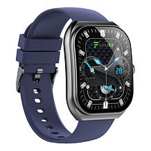 LetsFit E46 Smart Watch with Band and Charger Set of 2 - Black