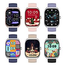 LetsFit E46 Smart Watch with Band and Charger Set of 2 - Rose Gold