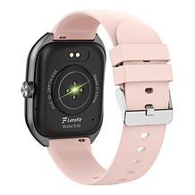 LetsFit E46 Smart Watch with Band and Charger Set of 2 - Black