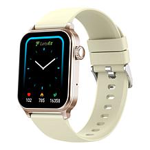 Letsfit E52 Rose Goldtone Bezel Smart Watch