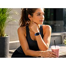 Letsfit E52 Rose Goldtone Bezel Smart Watch