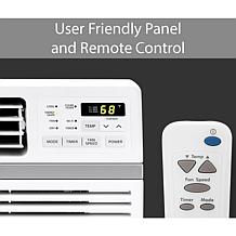 LG 12,000 BTU 115V Window-Mounted Air Conditioner with Wi-Fi Control
