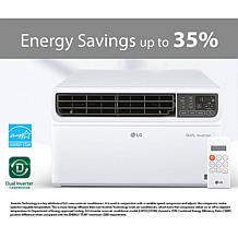LG 14 000 BTU DUAL Inverter Wi-Fi Enabled Window Air Conditioner 