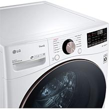 LG 4.5-Cu. Ft. Front Load Washer with Steam Technology - White