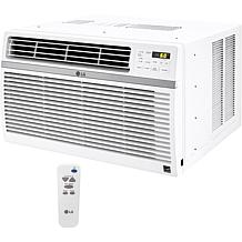 LG 8,000 BTU 115V Window-Mounted Air Conditioner with Remote Control