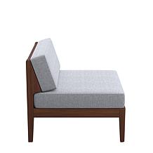 Linon Thea Outdoor Middle Chair with Cushions