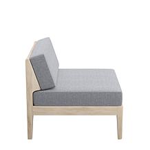 Linon Thea Outdoor Middle Chair with Cushions