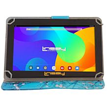 LINSAY 10.1" 32GB Android 12 Tablet with Protective Case