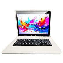 LINSAY 10.1 "IPS 256GB Octa-Core Tablet Bundle w/Stylus & Keyboard
