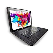 LINSAY 10.1" IPS 256GB Octa-Core Tablet w/Keyboard, Briefcase & Stylus