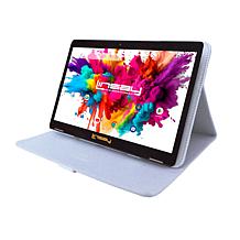 LINSAY 10.1" Octa Core 128GB Android 15 Tablet Bundle