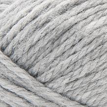 Lion Brand Re-Spun Thick and Quick Yarn-Silver